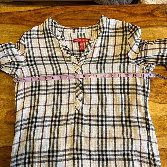 Sac's Fifth avenue cotton lined dress size M - Picture 11 of 12